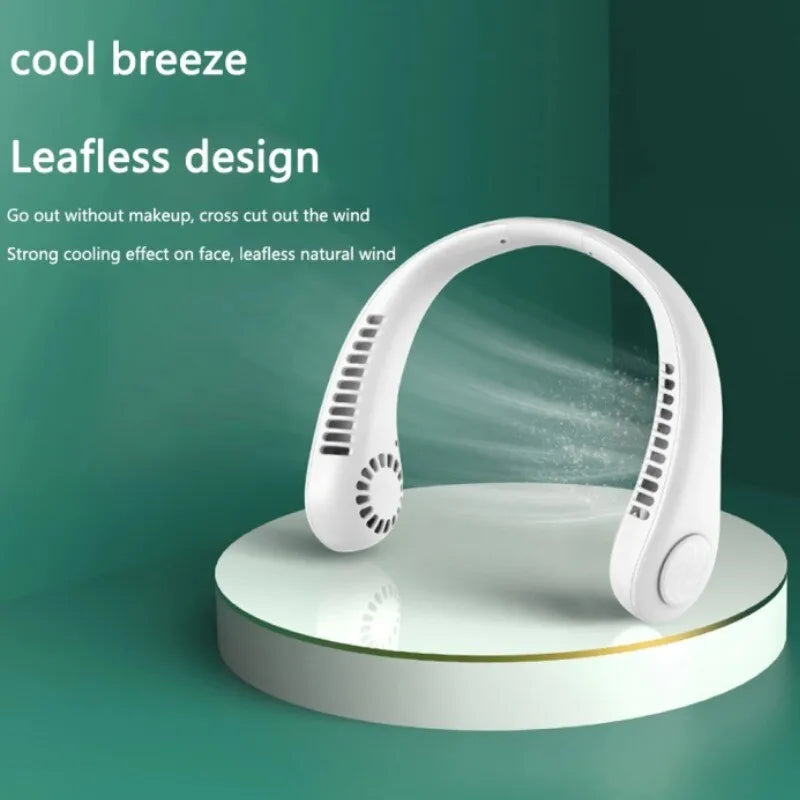 Vaneless Hanging Neck Fan (Random Colour)