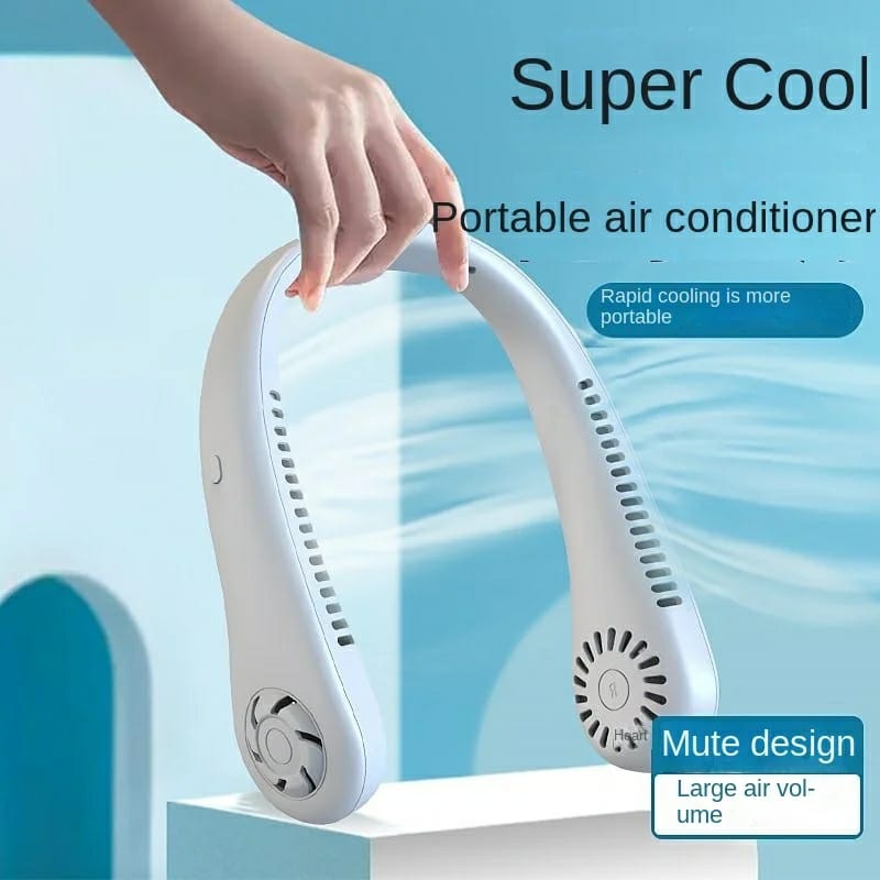 Vaneless Hanging Neck Fan (Random Colour)