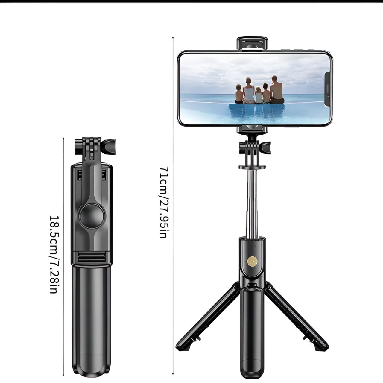 R1s Selfie Stick With Tripod