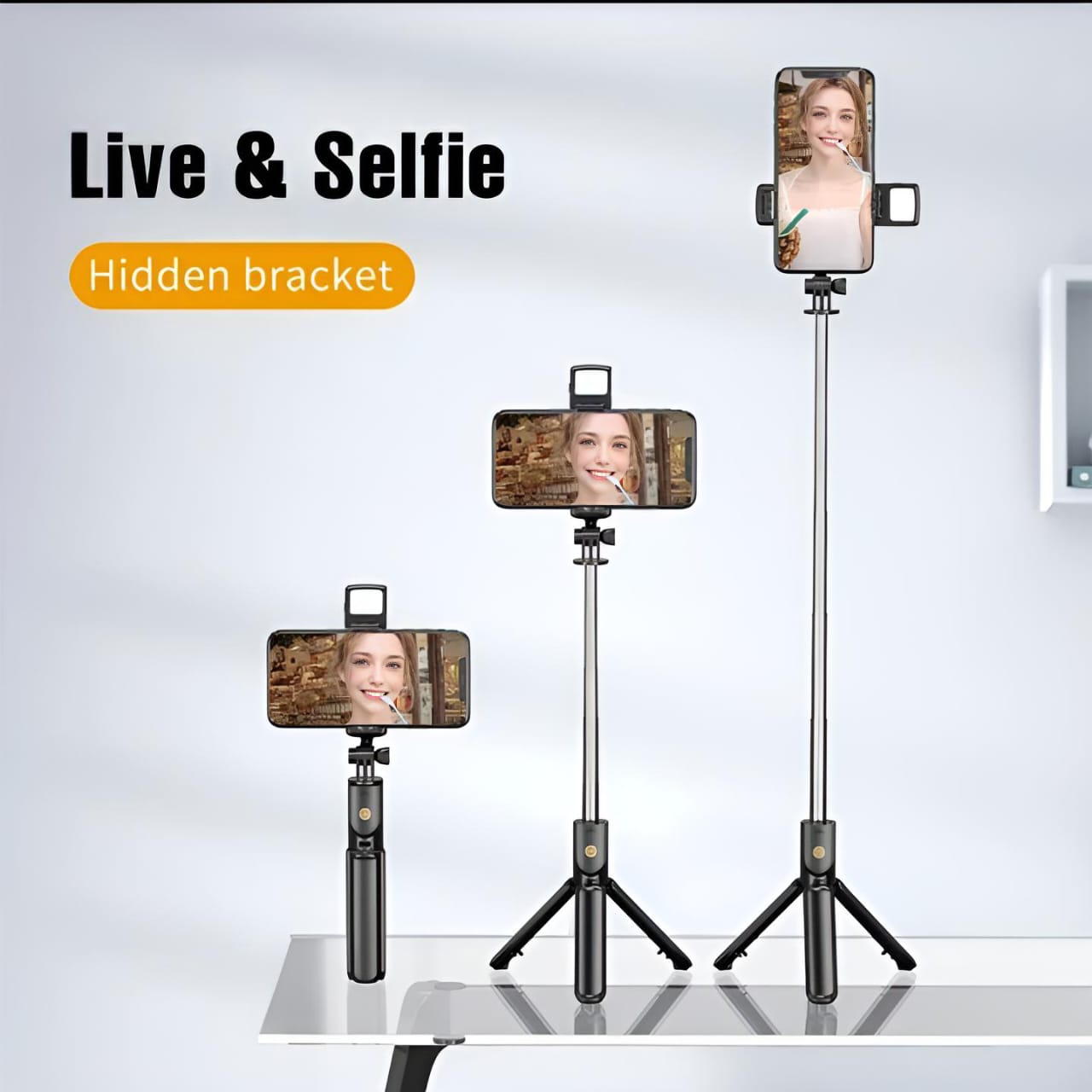 R1s Selfie Stick With Tripod