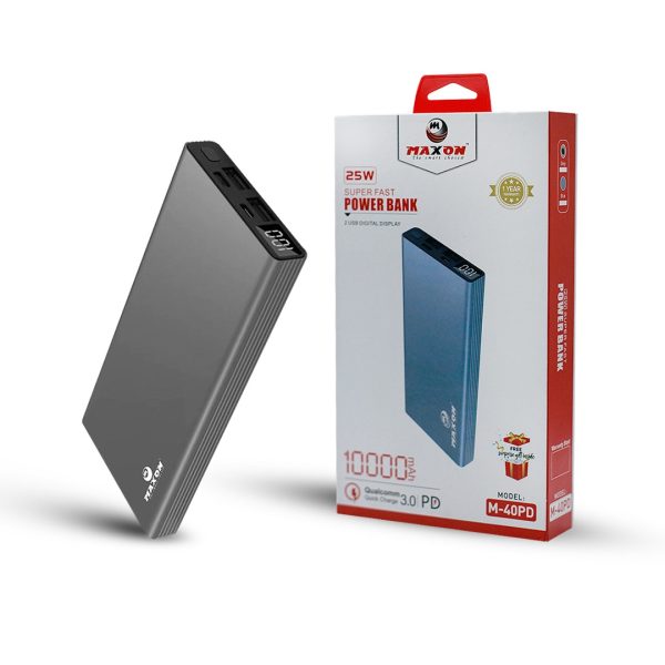 Maxon M-40 Pd 10000 Mah Super Fast Power Bank