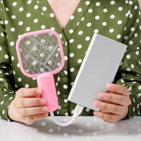 Mini Electric Mosquito Racket