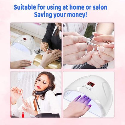 2 In 1 Led Nail Dryer And Electric Nail Kit