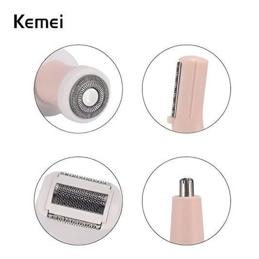 4 In 1 Rechargeable Hair Remover