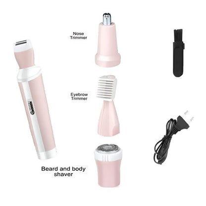 4 In 1 Rechargeable Hair Remover