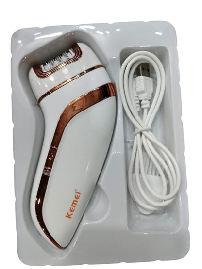 Chargeable Epilator With Extra Shaving Head