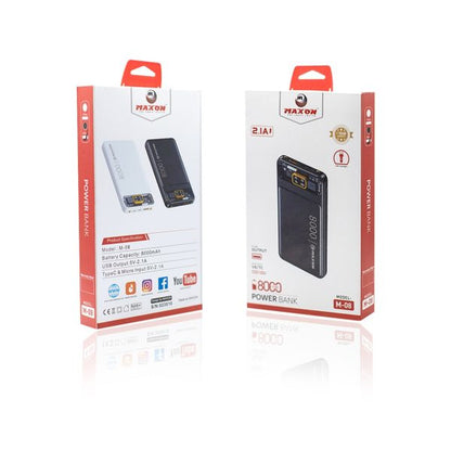 Maxon M-08 8000mah Power Bank