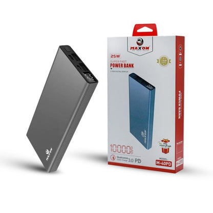Maxon M-40 Pd 10000 Mah Super Fast Power Bank