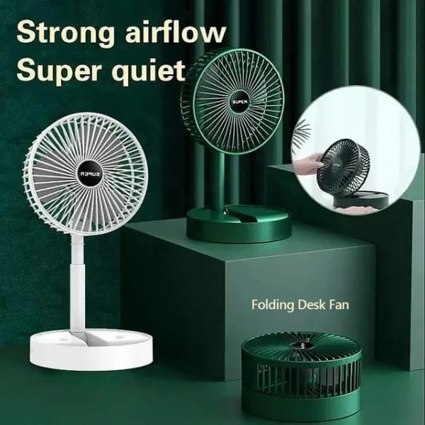 Rechargeable Table Desk Fan