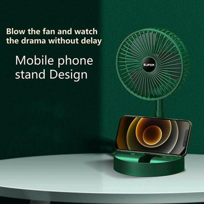 Rechargeable Table Desk Fan